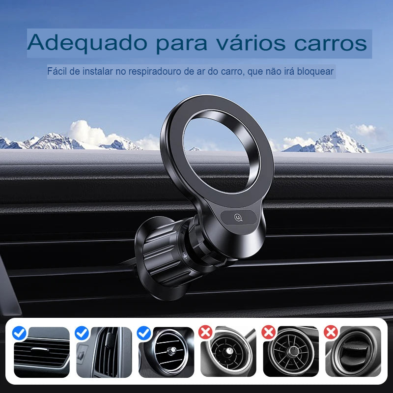 Suporte magnético de telefone para carro Universal